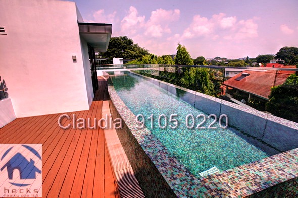 New Cluster House Near Holland Village with private Pool for rent