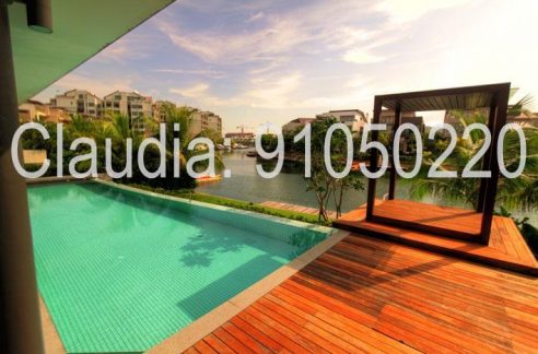 Sentosa Ocean Drive Bungalow for Rent with mooring