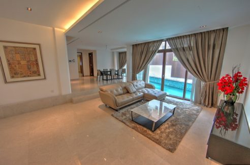 For rent or Sale on Dunearn Road - Brand new 3-Storey Semi-Detached House with in-ground Pool.